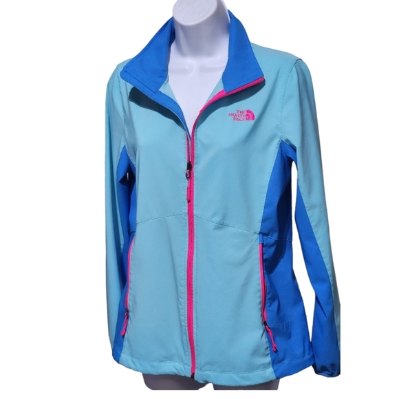 The North Face Jackets & Blazers - 💛SOLD•The NORTH FACE Blue Two-toned Full Zip Outerwear Jacket Medium